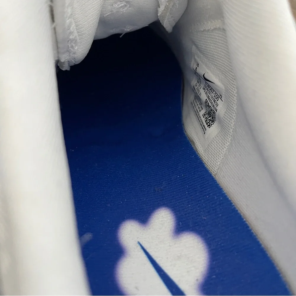 Nike Air Force 1 Low Shadow Chenille Swoosh Blue Tint (Women's) FJ4567-100 w/box - Picture 9 of 14